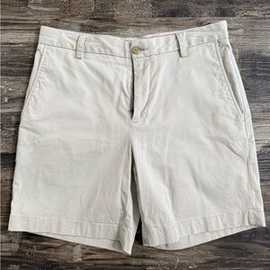 Southern Tide Men's Light Tan Flat Front Shorts